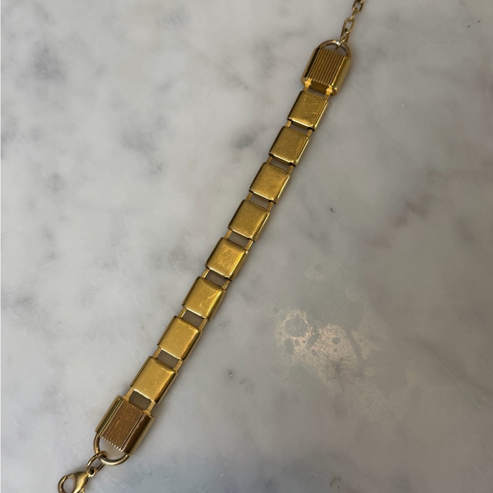 Tom Ford mens Gold Chain Bracelet - Picture 3 of 5
